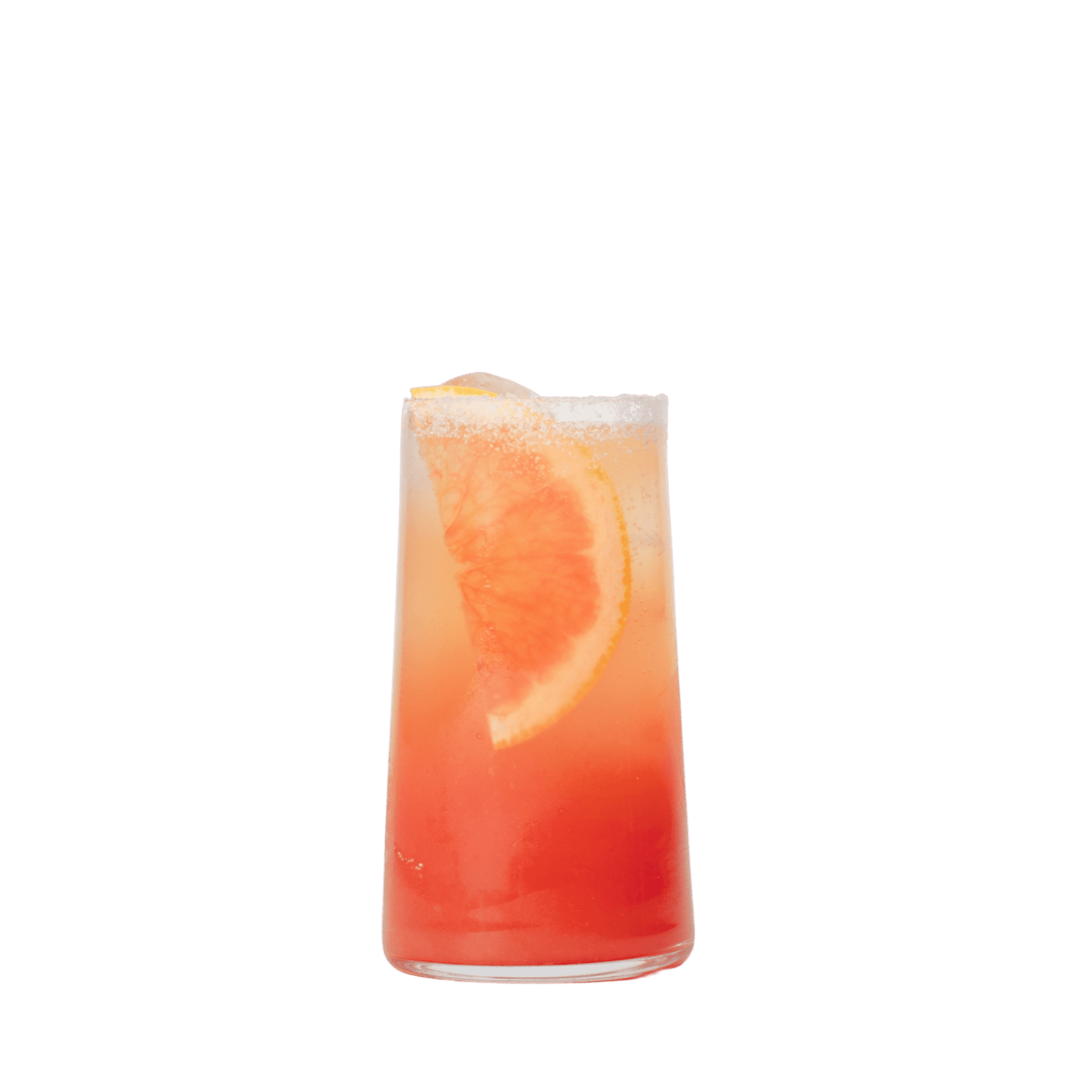 Rosa Sombra mit Herbalist Weiß, Mezcal, Grapefruit, Limette, Agave und Salz